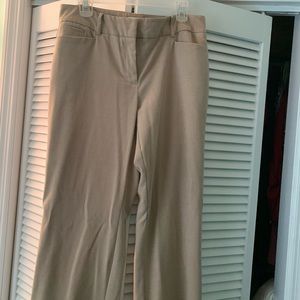 New York and company khaki pants 10 long